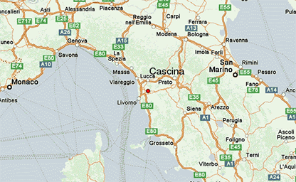 Carta Geografica Cascina